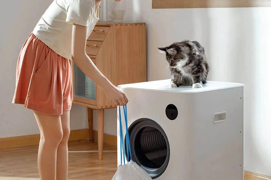 robotic kitty litter box