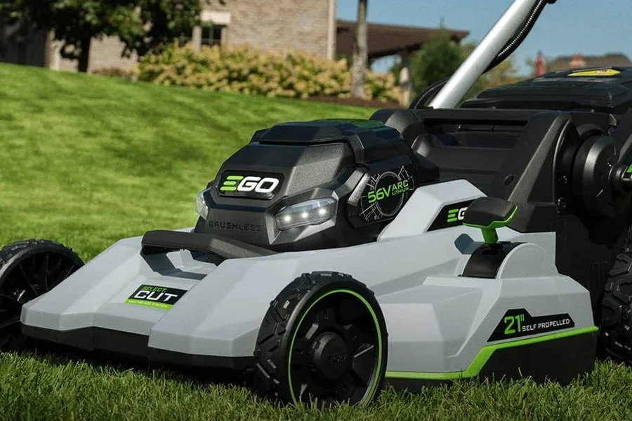 cordless electric lawnmower