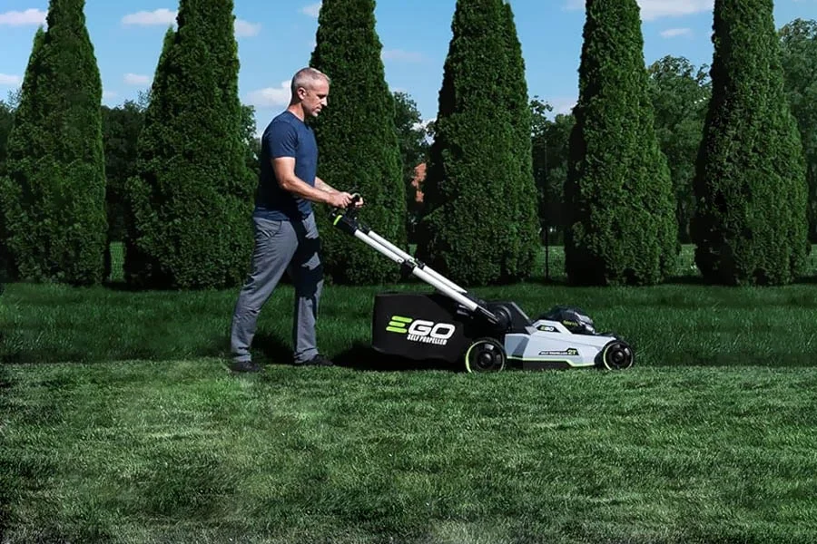 electric push mower