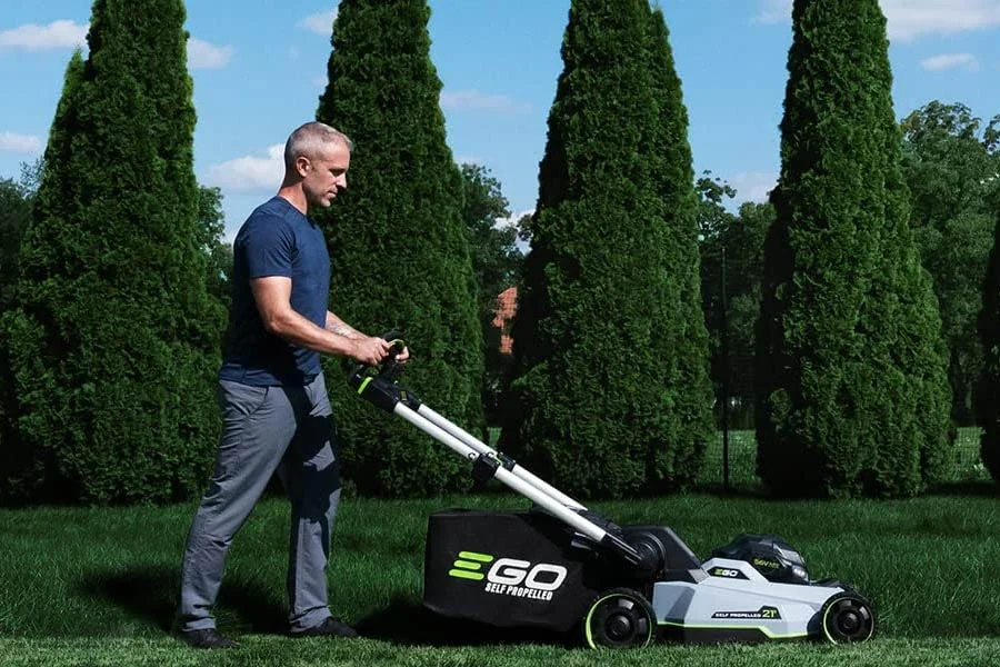 best electric push mower