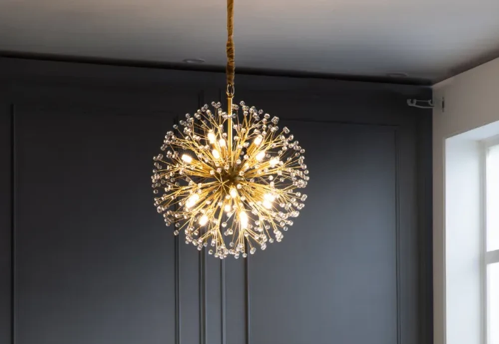 globe chandelier modern