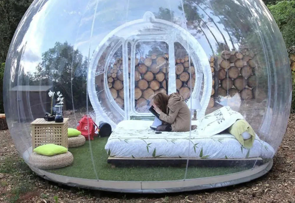 lawn bubble tent