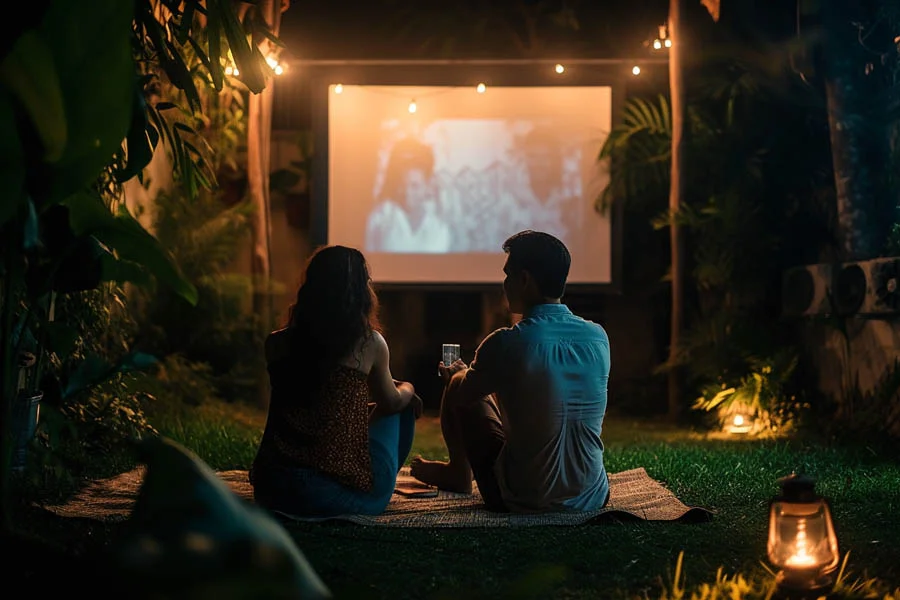 living room projector